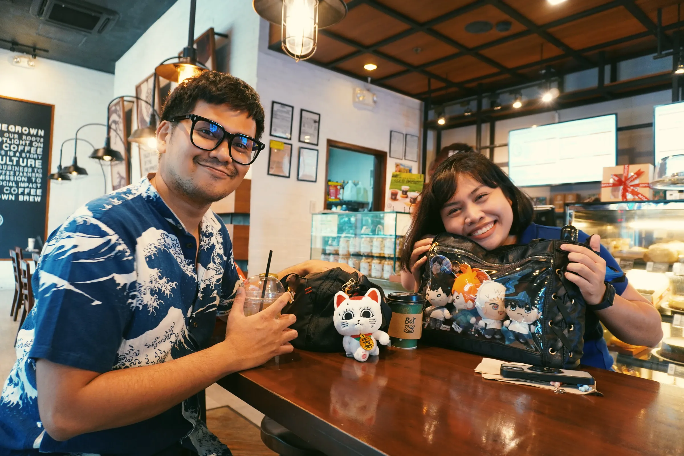 With Robbie and Elixa