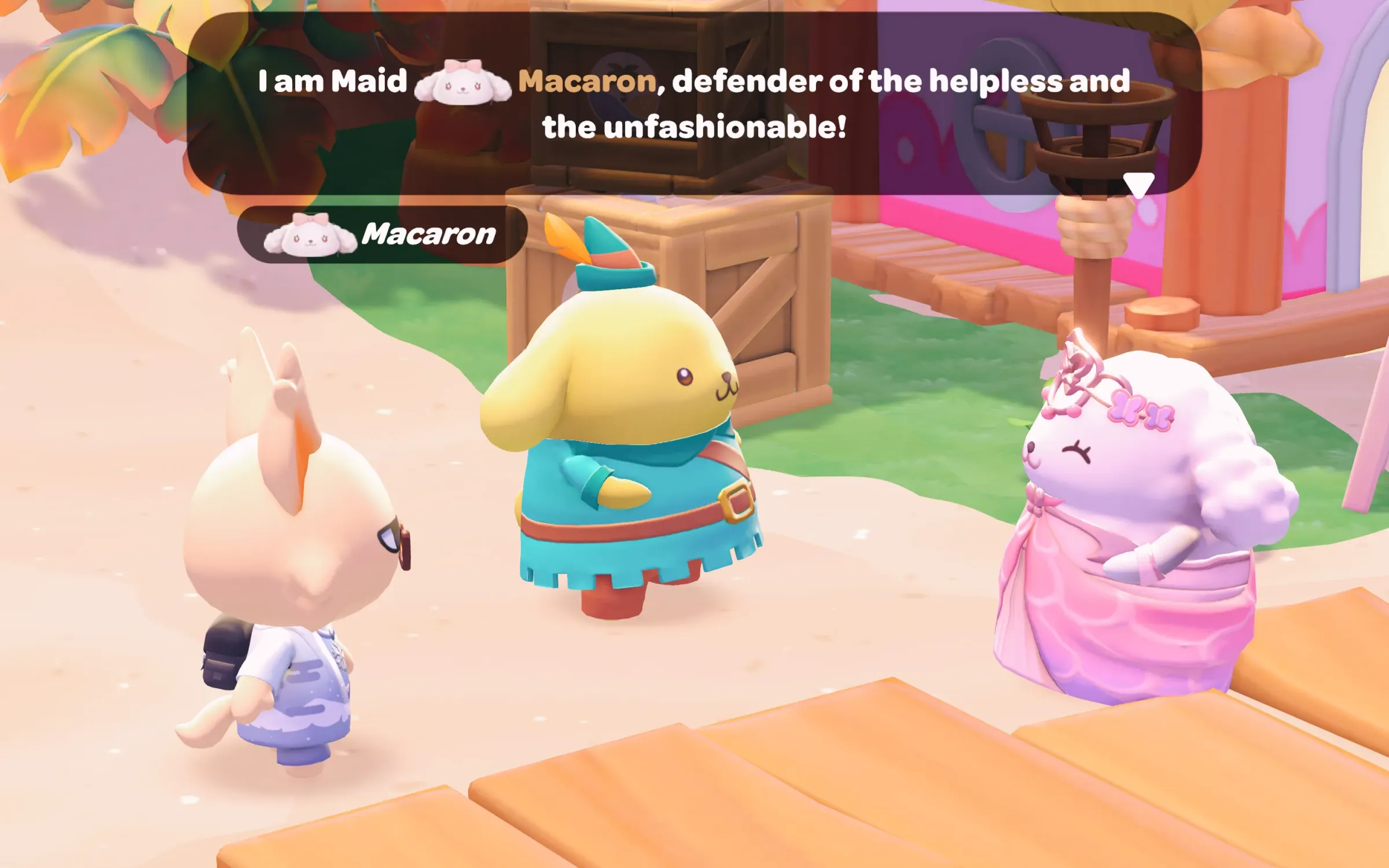 I love "Maid Macaron"! Very much like "Maid Marion"