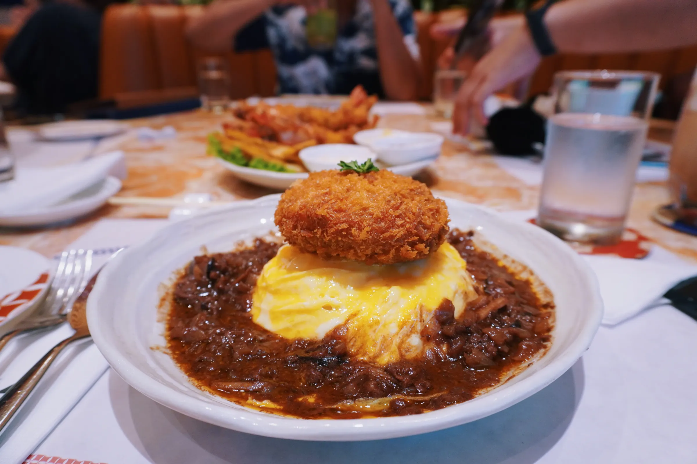 Curry's on the sweeter side (like sweet onion). I prefer my curry spicy though