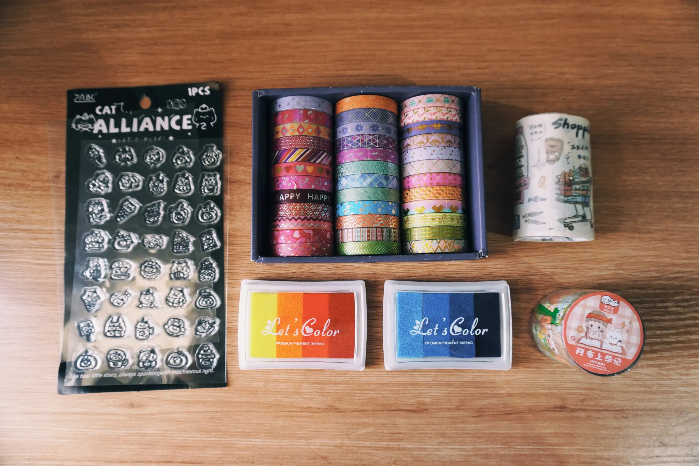 Stationery from online shops