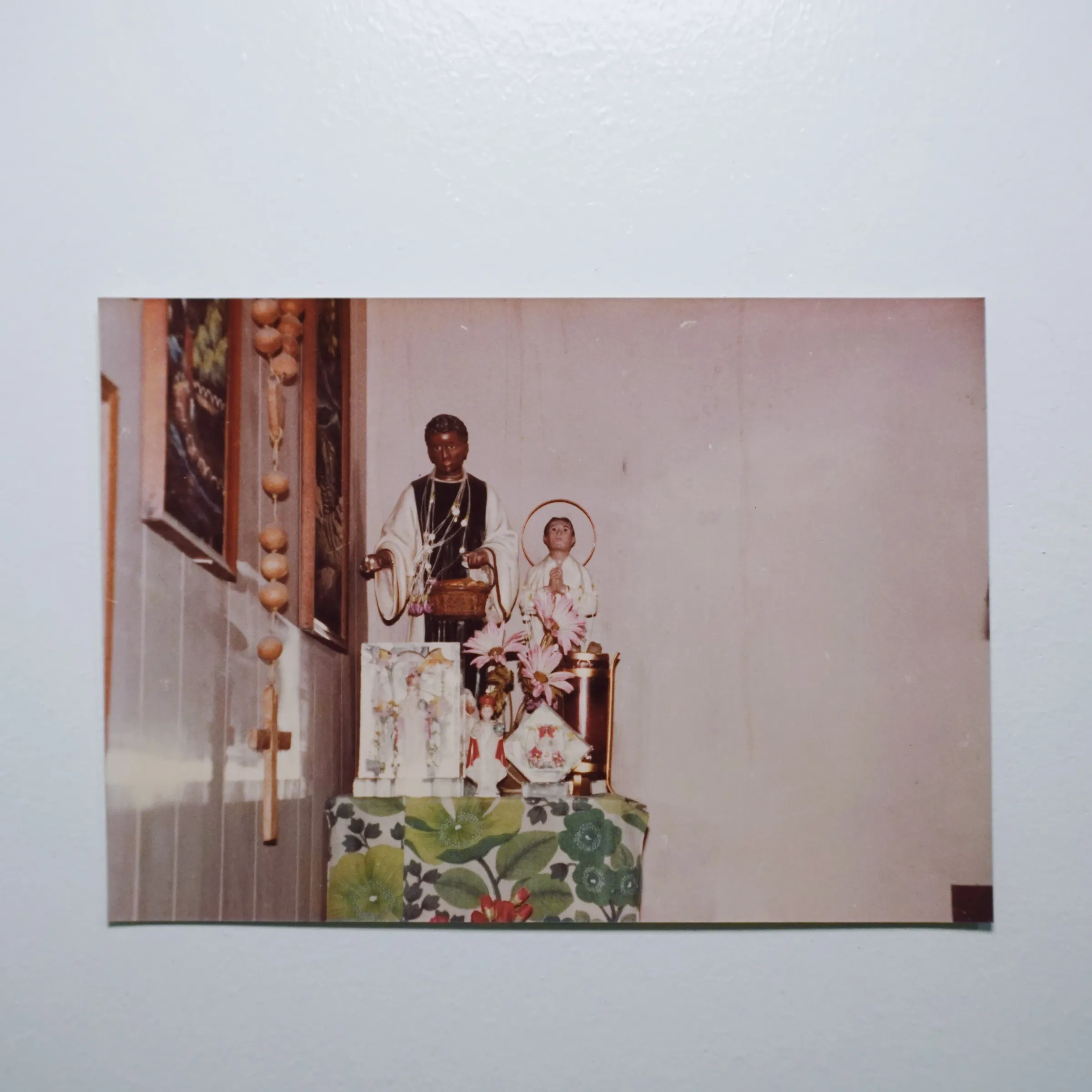 Still life. St. Martin de Porres and St. Lorenzo Ruiz