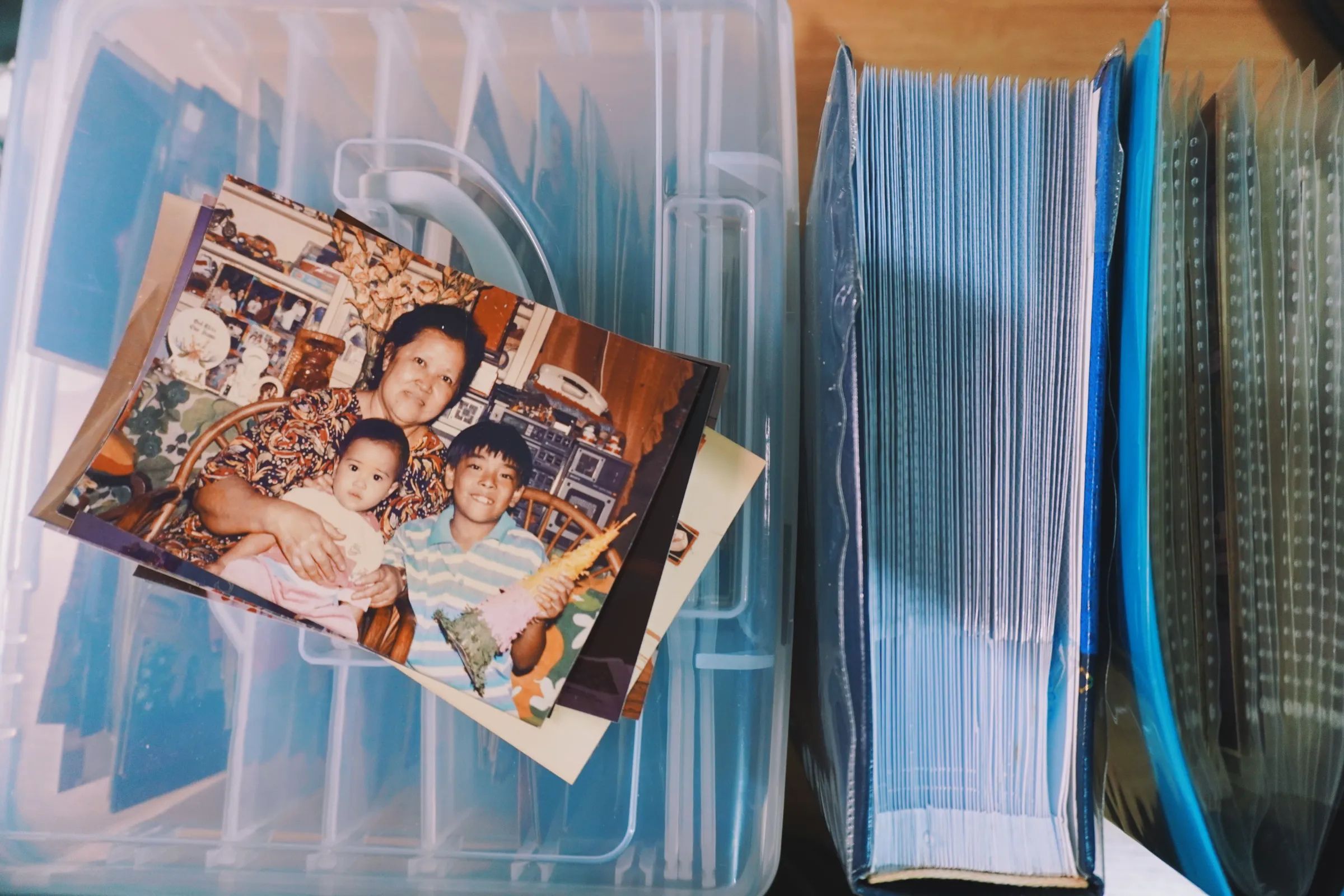 Memories kept safe. Her favorite subject is Family ♥️