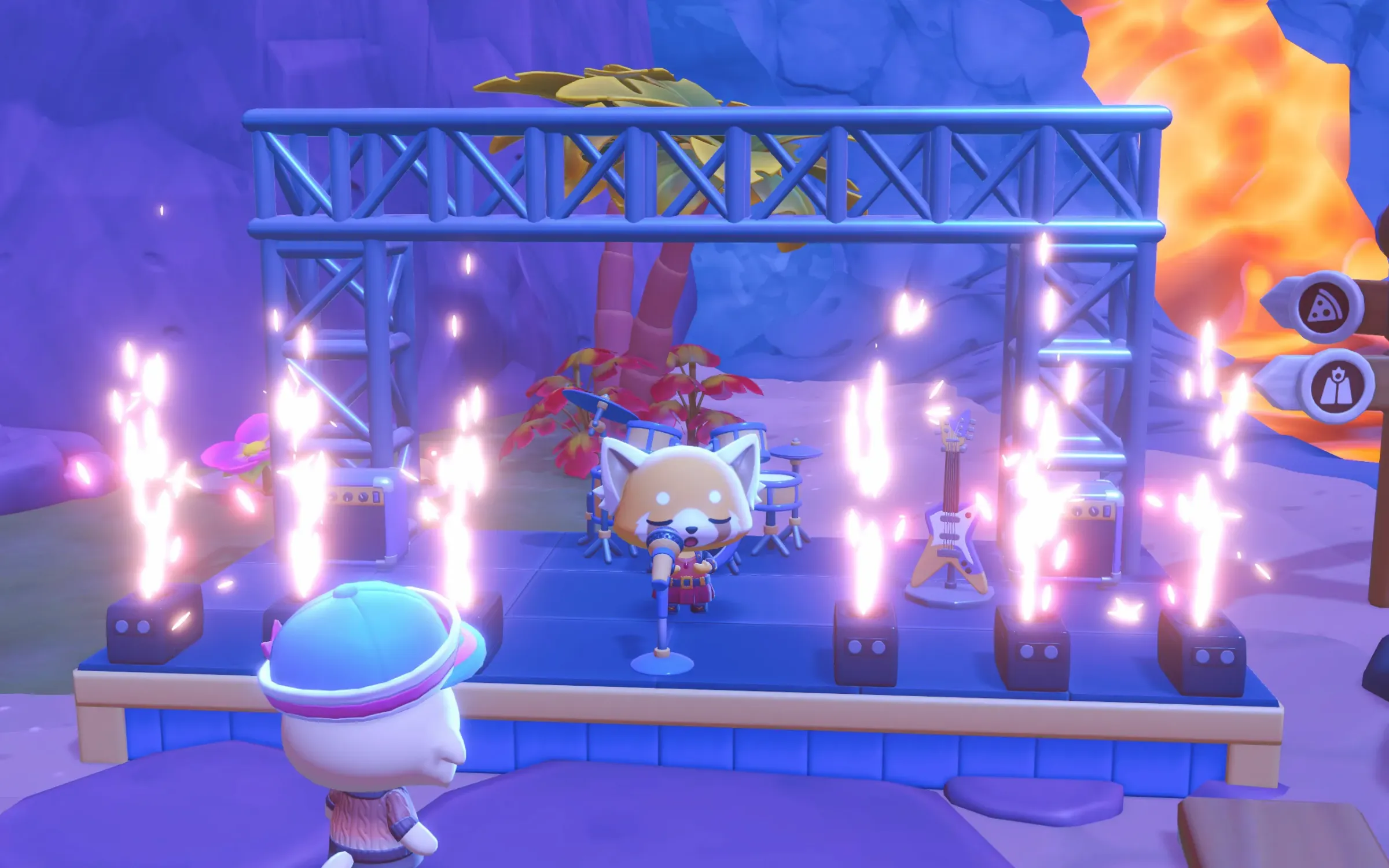 Retsuko having a blast! I think I just became best friends with her!