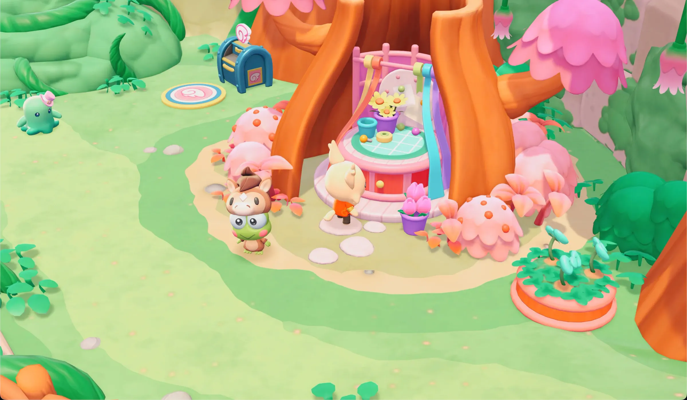 At the Crafting Station